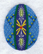 Pysanka Egg with Wheat