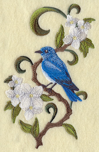 Idaho Mountain Bluebird and Syringa Medley