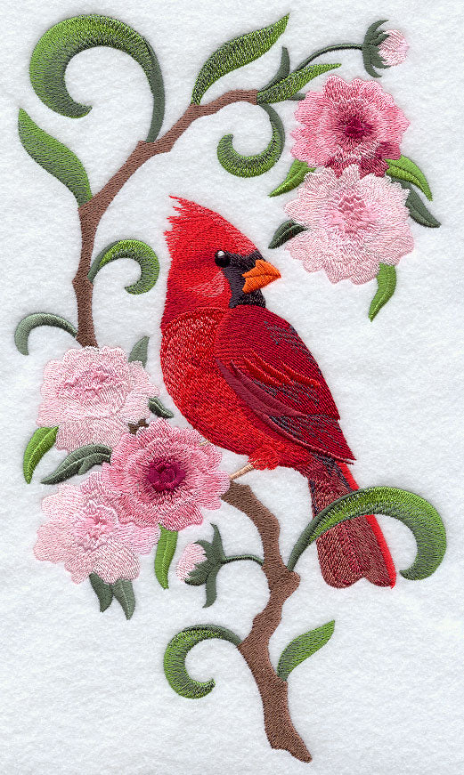 Indiana Cardinal and Peony Medley