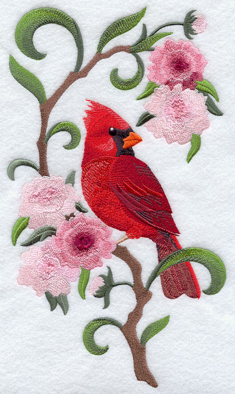 Indiana Cardinal and Peony Medley