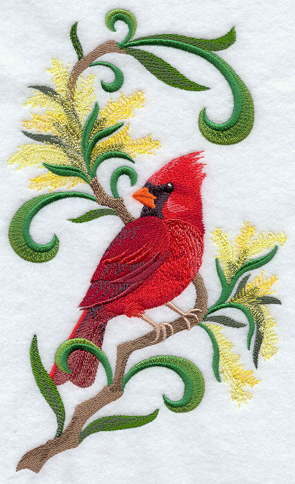 Kentucky Cardinal and Goldenrod Medley