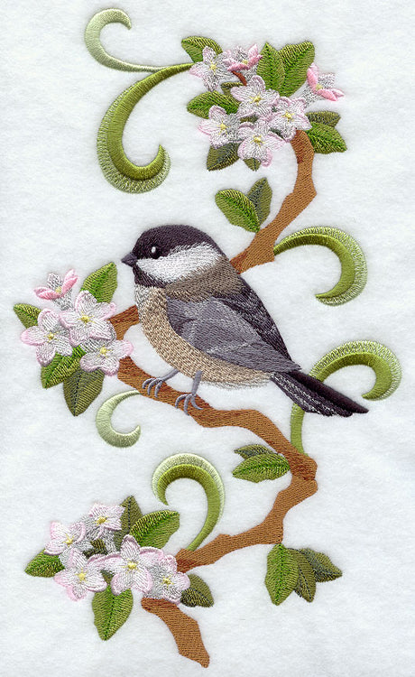 Massachusetts Chickadee and Mayflower Medley