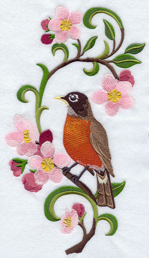 Michigan Robin and Apple Blossom Medley