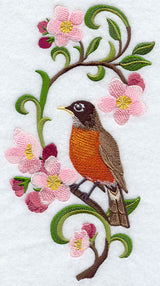 Michigan Robin and Apple Blossom Medley