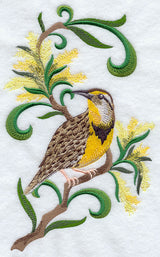 Nebraska Western Meadowlark and Goldenrod Medley