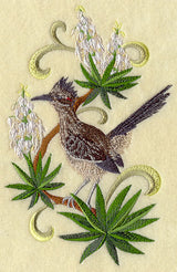 New Mexico Roadrunner and Yucca Flower Medley