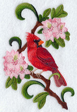 West Virginia Cardinal and Rhododendron Medley