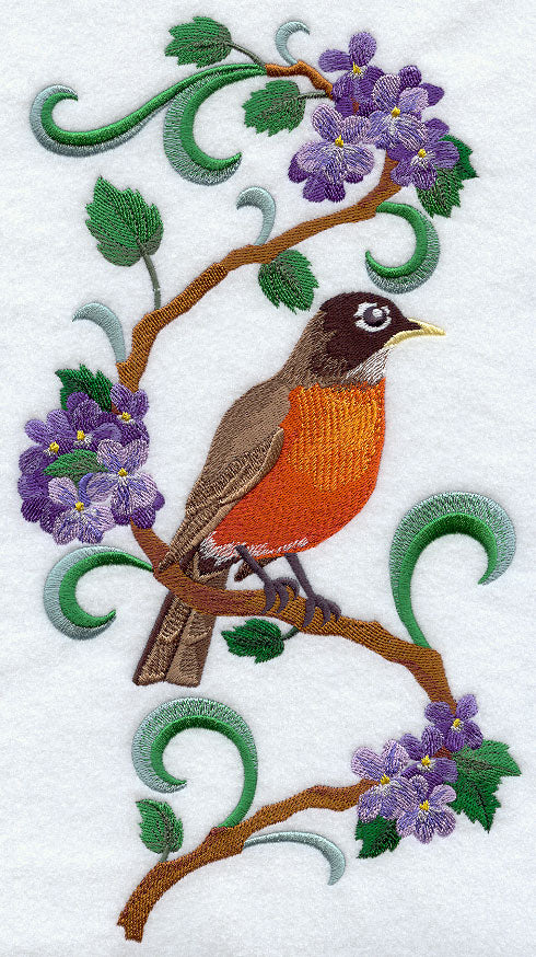 Wisconsin Robin and Wood Violet Medley