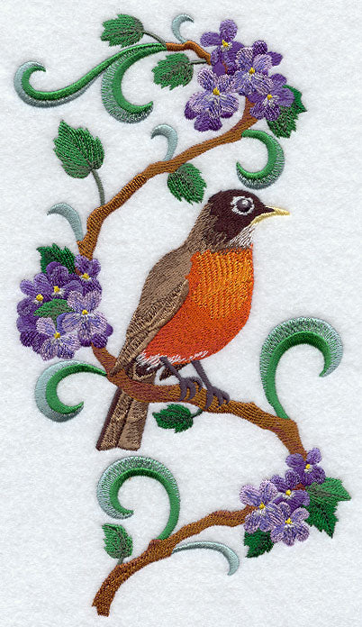 Wisconsin Robin and Wood Violet Medley