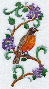Wisconsin Robin and Wood Violet Medley