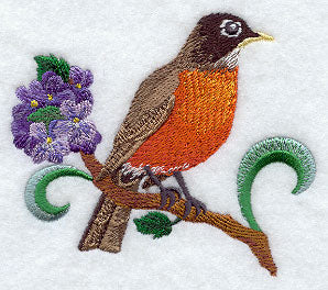 Wisconsin Robin and Wood Violet Medley