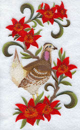 Saskatchewan Sharp-Tailed Grouse and Prairie Lily Medley