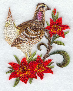 Saskatchewan Sharp-Tailed Grouse and Prairie Lily Medley