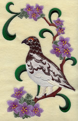 Nunavut Rock Ptarmigan and Purple Saxifrage Medley