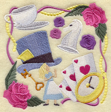 Alice in Wonderland Collage