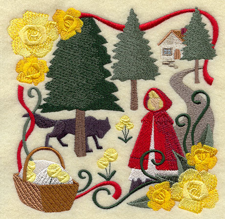 Little Red Riding Hood Collage