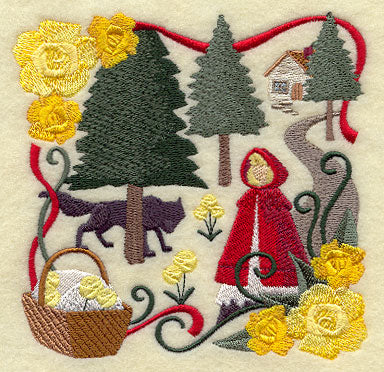 Little Red Riding Hood Collage