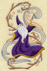 Wizard in Fantasy Garden