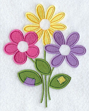 Button-Down Daisy Trio (Add Buttons)