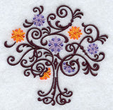 Filigree Tree with Flowers