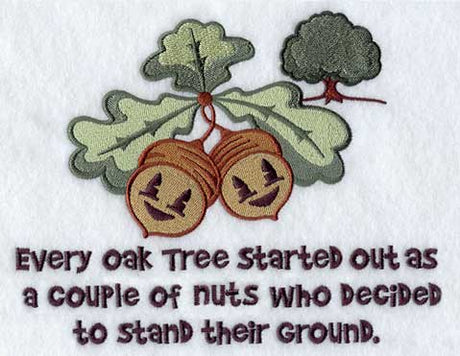 A Couple of Nuts Stand Their Ground