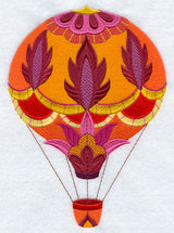 Flaming Bright Jacobean Balloon