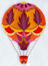 Flaming Bright Jacobean Balloon