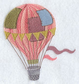 Patchwork Balloon and Thimble Basket