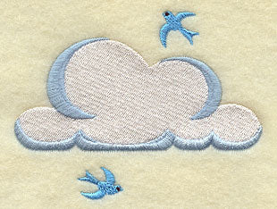 Cloudy Day and Birds