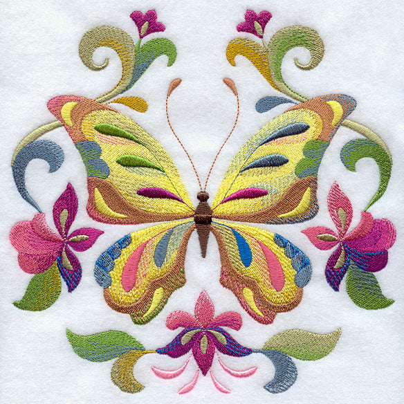 Spring into Color Butterfly Circle