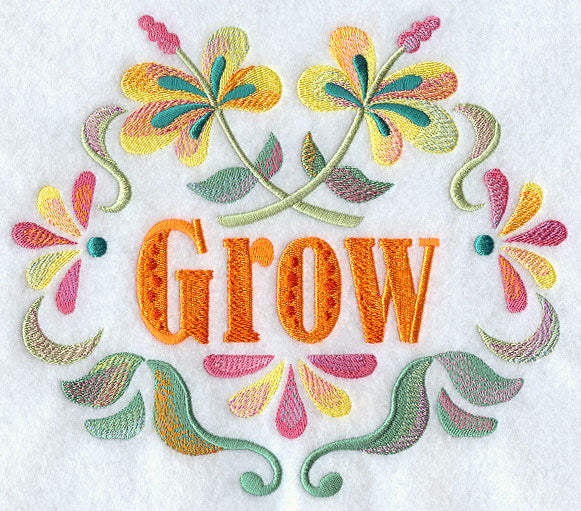 Spring into Color and Grow Circle