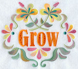 Spring into Color and Grow Circle
