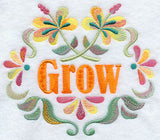 Spring into Color and Grow Circle