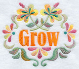 Spring into Color and Grow Circle