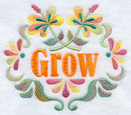 Spring into Color and Grow Circle