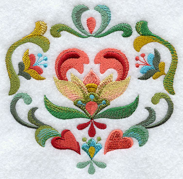 Spring into Color Heart Circle