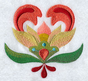 Spring into Color Heart