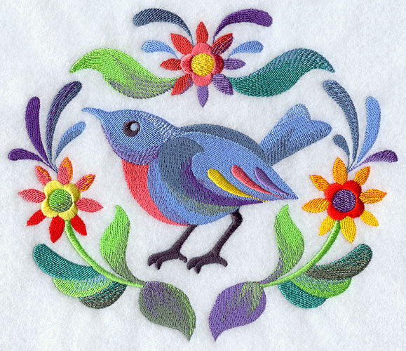 Spring into Color Bluebird Circle
