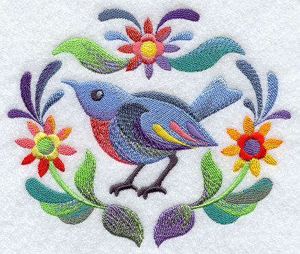 Spring into Color Bluebird Circle