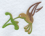 Perfect Blend Hummingbird and Flower