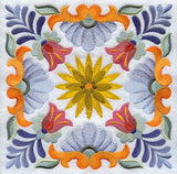 Talavera Dahlia Square