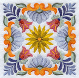 Talavera Dahlia Square