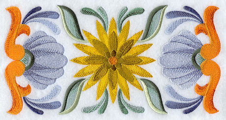 Talavera Dahlia Border