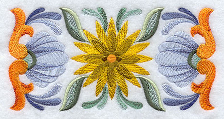 Talavera Dahlia Border