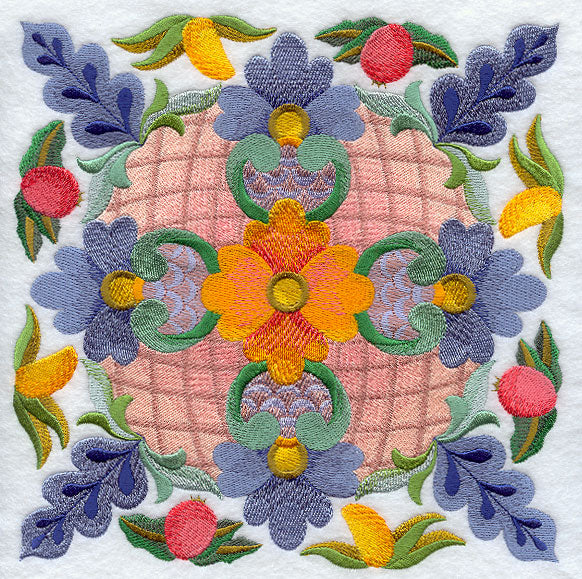 Talavera Fruit Square