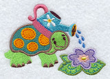 Cozy Country Gardening Turtle