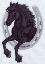 Horse & Horseshoe - Friesian