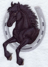 Horse & Horseshoe - Friesian
