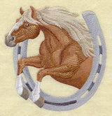 Horse & Horseshoe - Haflinger