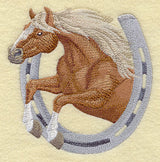 Horse & Horseshoe - Haflinger